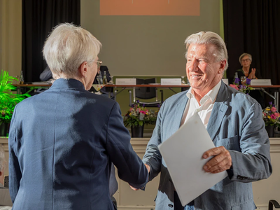 Gratulation für Anneliese Mehrtens für ihre 40-jährige AWO-Mitgliedschaft